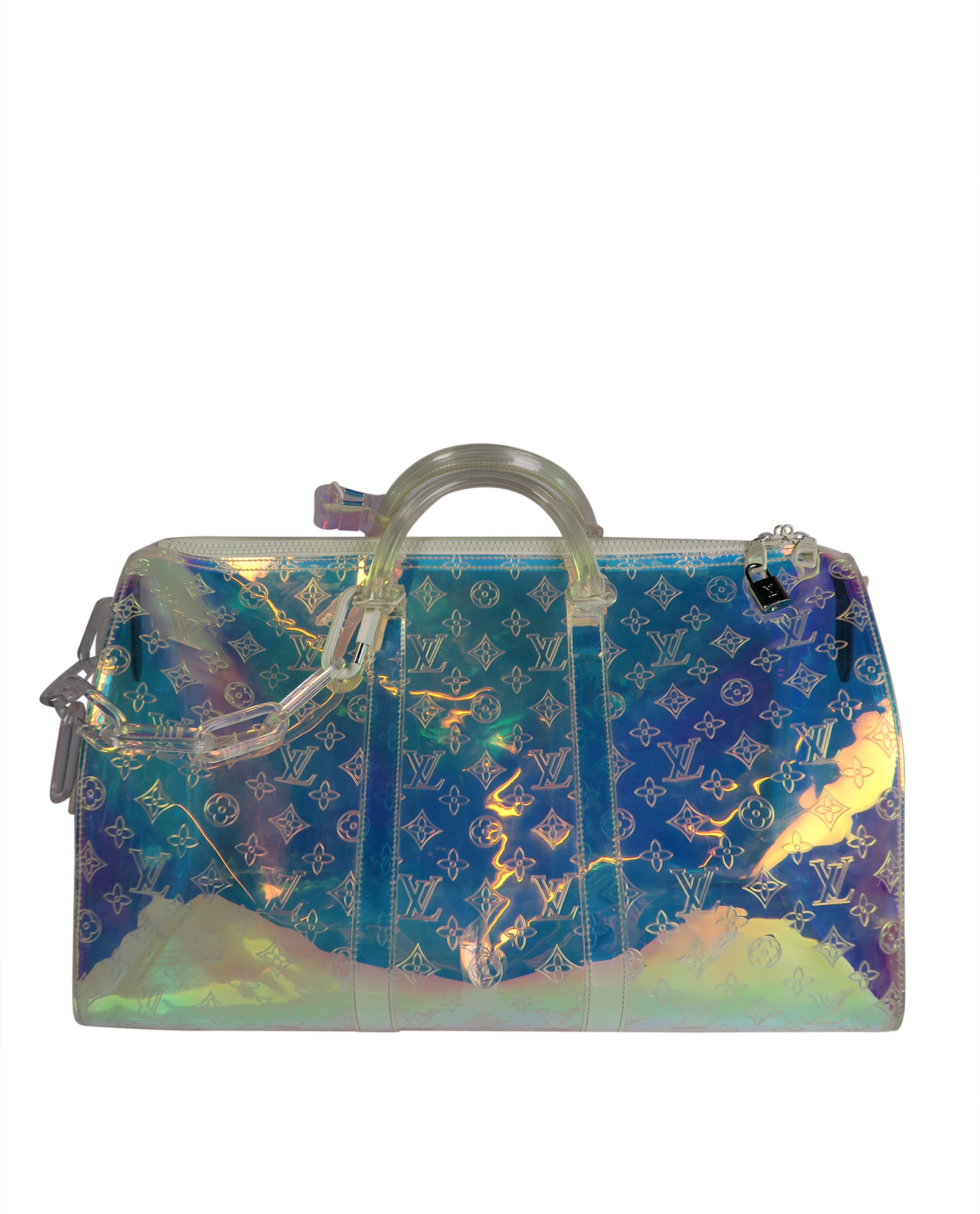 Louis Vuitton Monogram Prism Keepall Bandouliere 50 Bag Louis Vuitton | The  Luxury Closet
