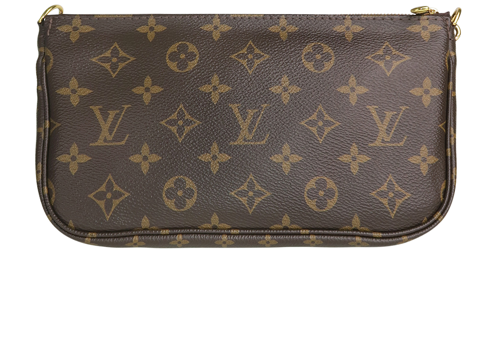 Louis Vuitton - Authenticated Multi Pochette Accessoires Handbag - Leather Black for Women, Very Good Condition