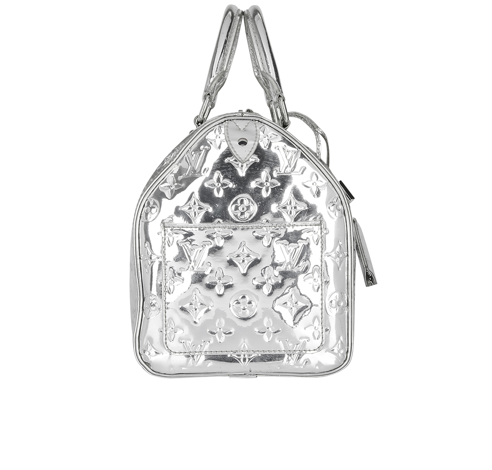 Louis Vuitton 2008 Silver Mirror Speedy 35 · INTO