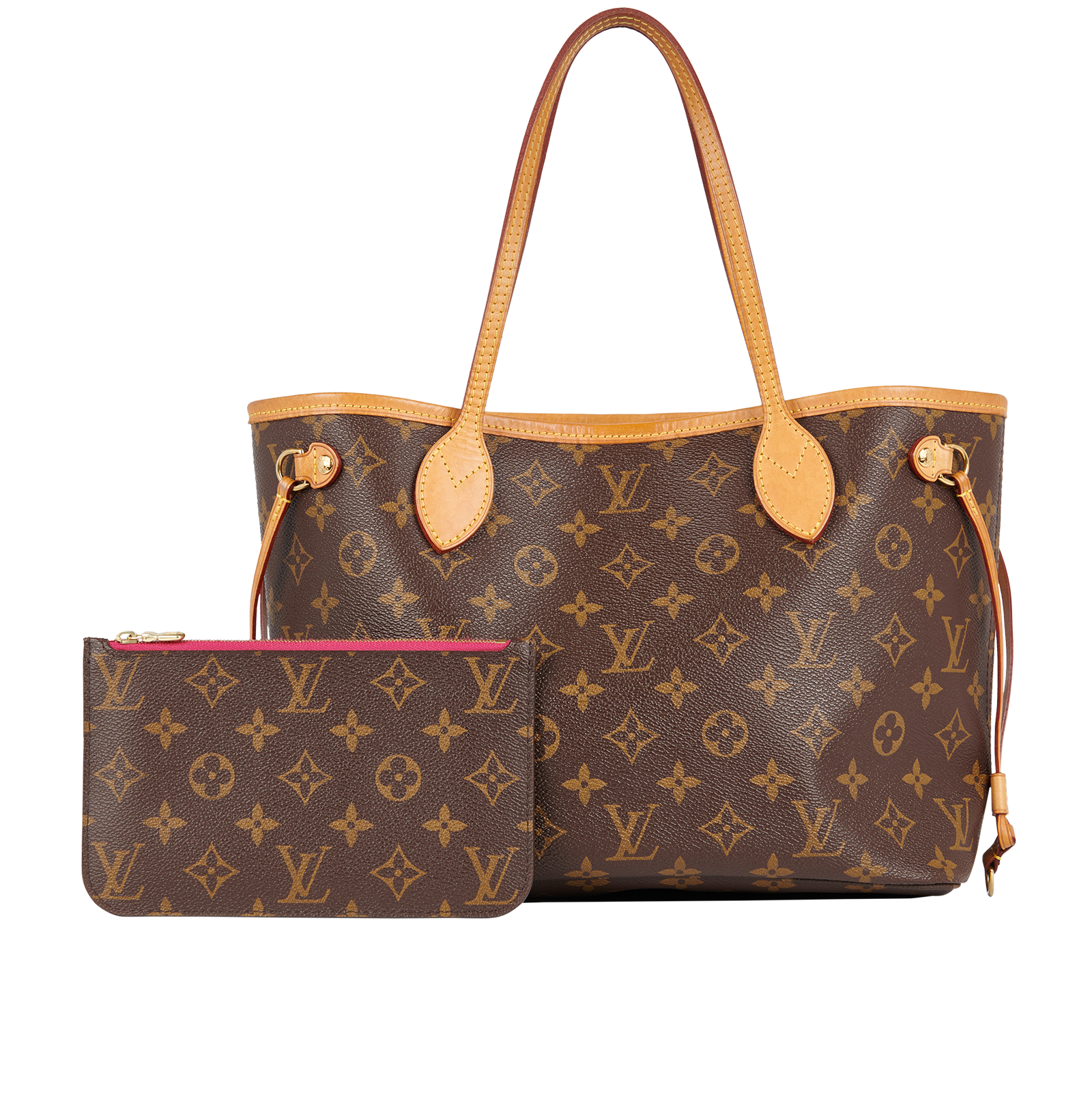 Brown Tote Bag Similar To Neverfull Louis Vuitton Pre-Owned 2007