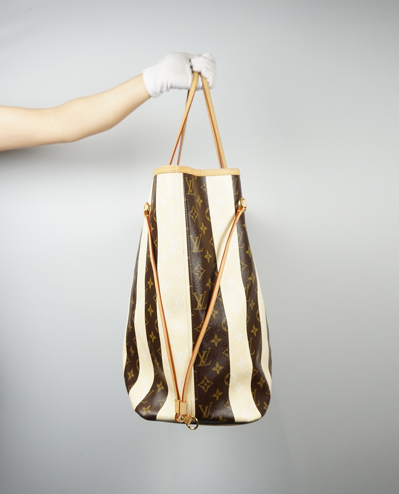 Limited Edition Rayures Neverfull XL, Louis Vuitton Designer