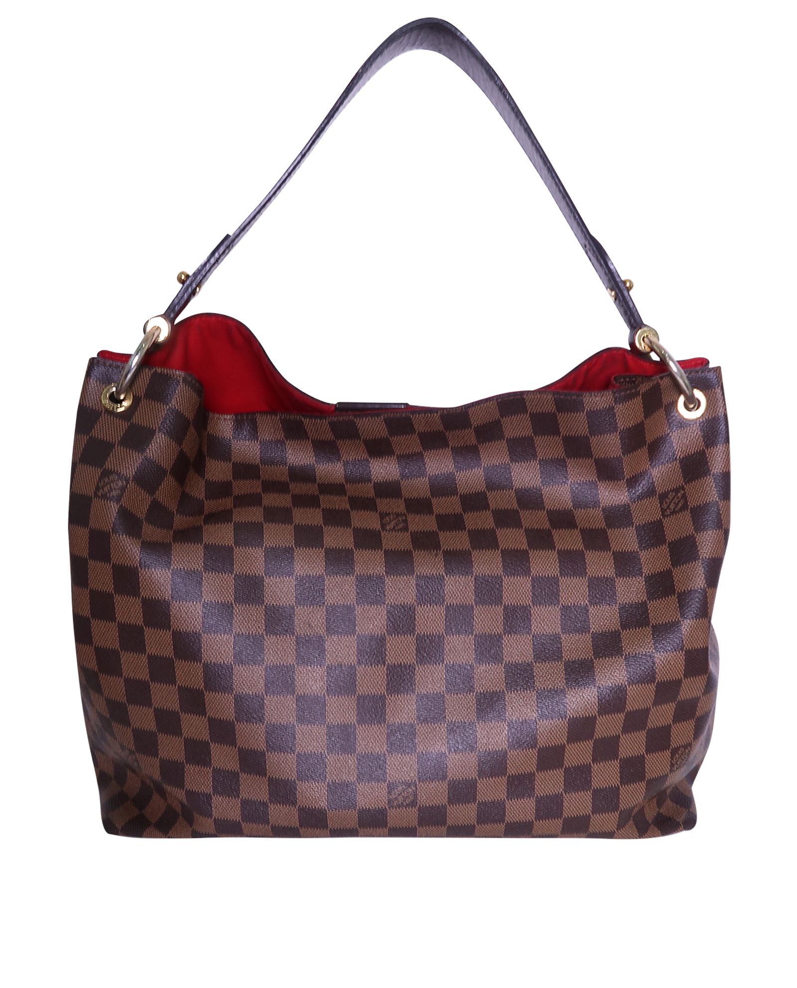 Louis Vuitton - Authenticated Graceful Handbag - Leather Brown for Women, Good Condition