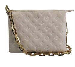 Louis Vuitton debossed monogram Coussin PM two-way bag for Sale in