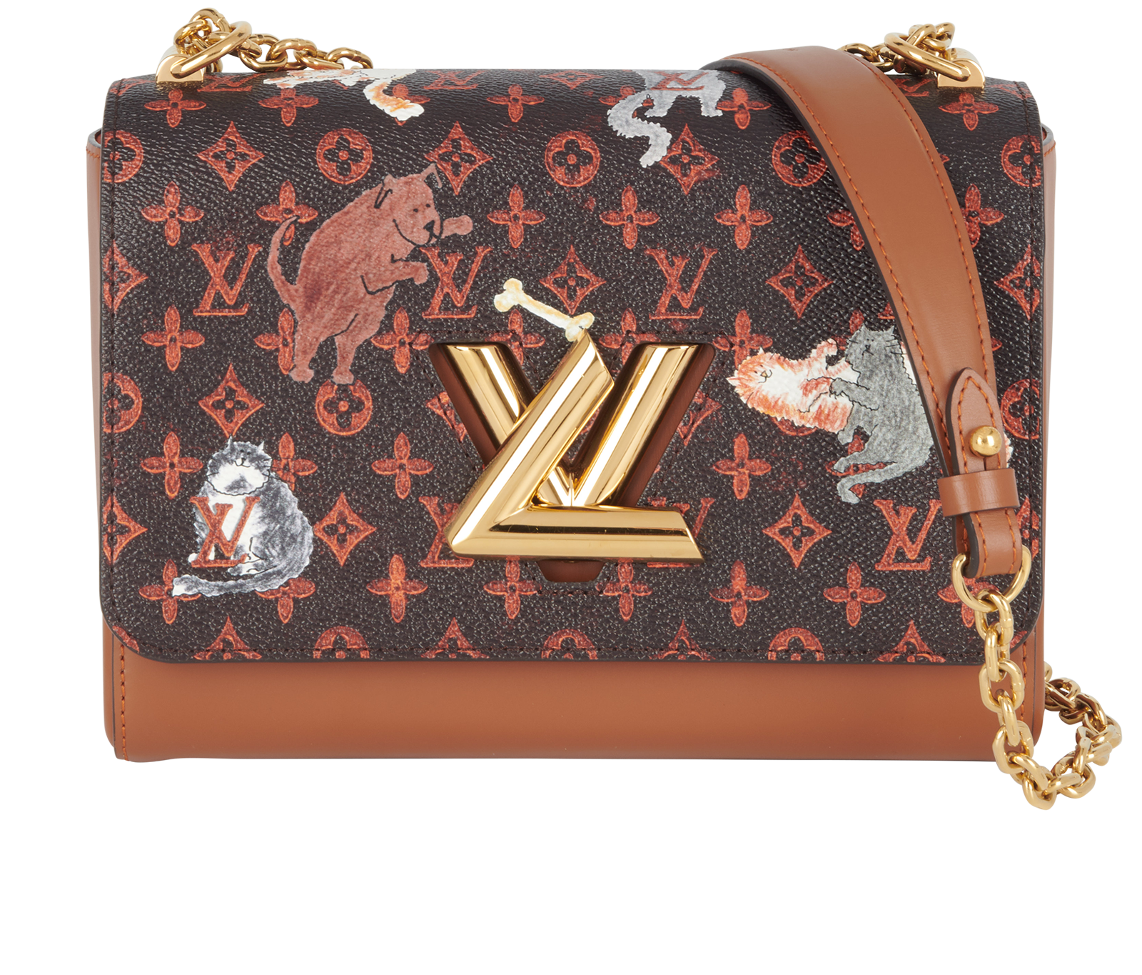 Grace Coddington Twist MM Catogram, Louis Vuitton Designer