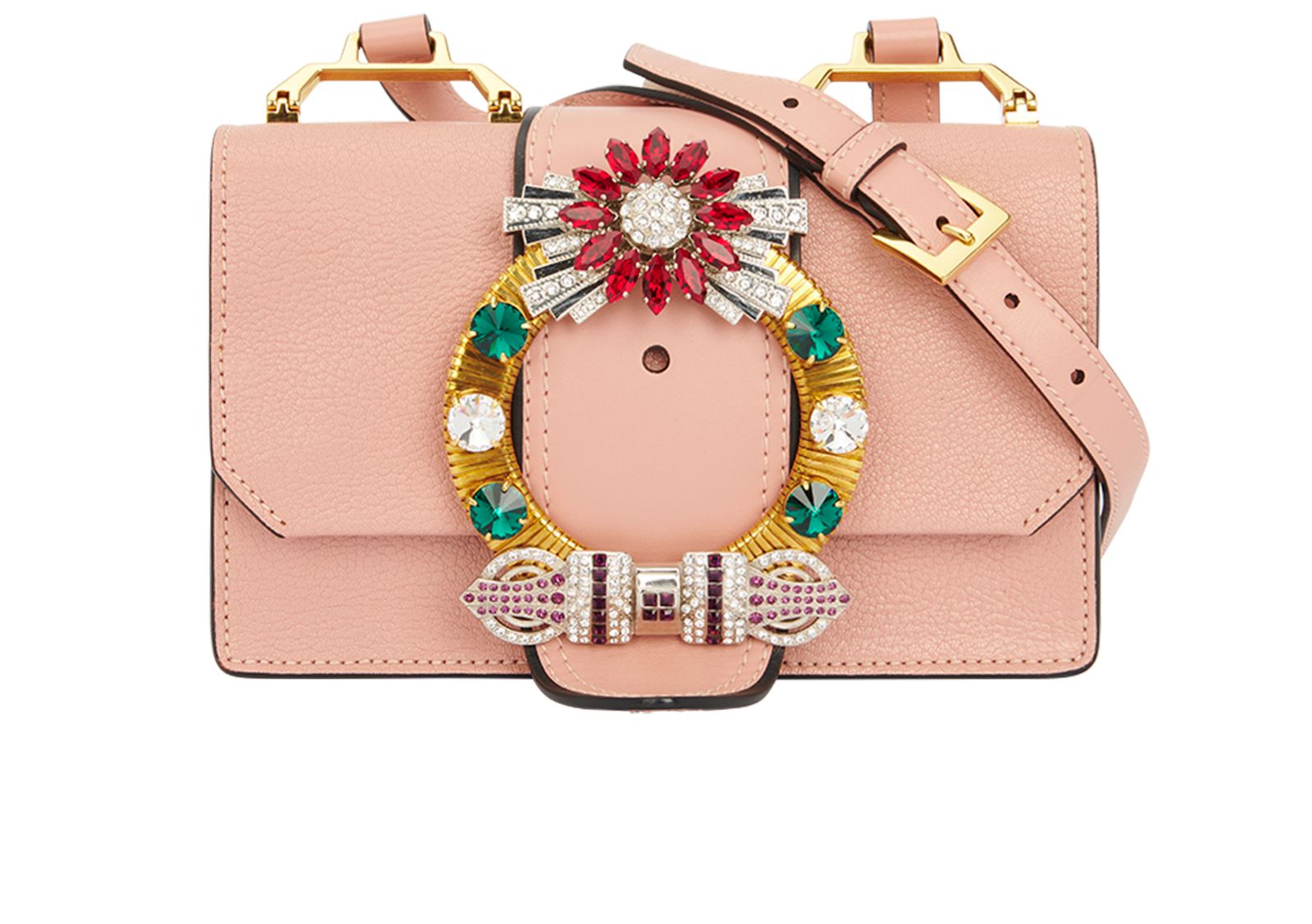 Miu Miu Madras Crystal Buckle Bag, Miu Miu Designer Exchange