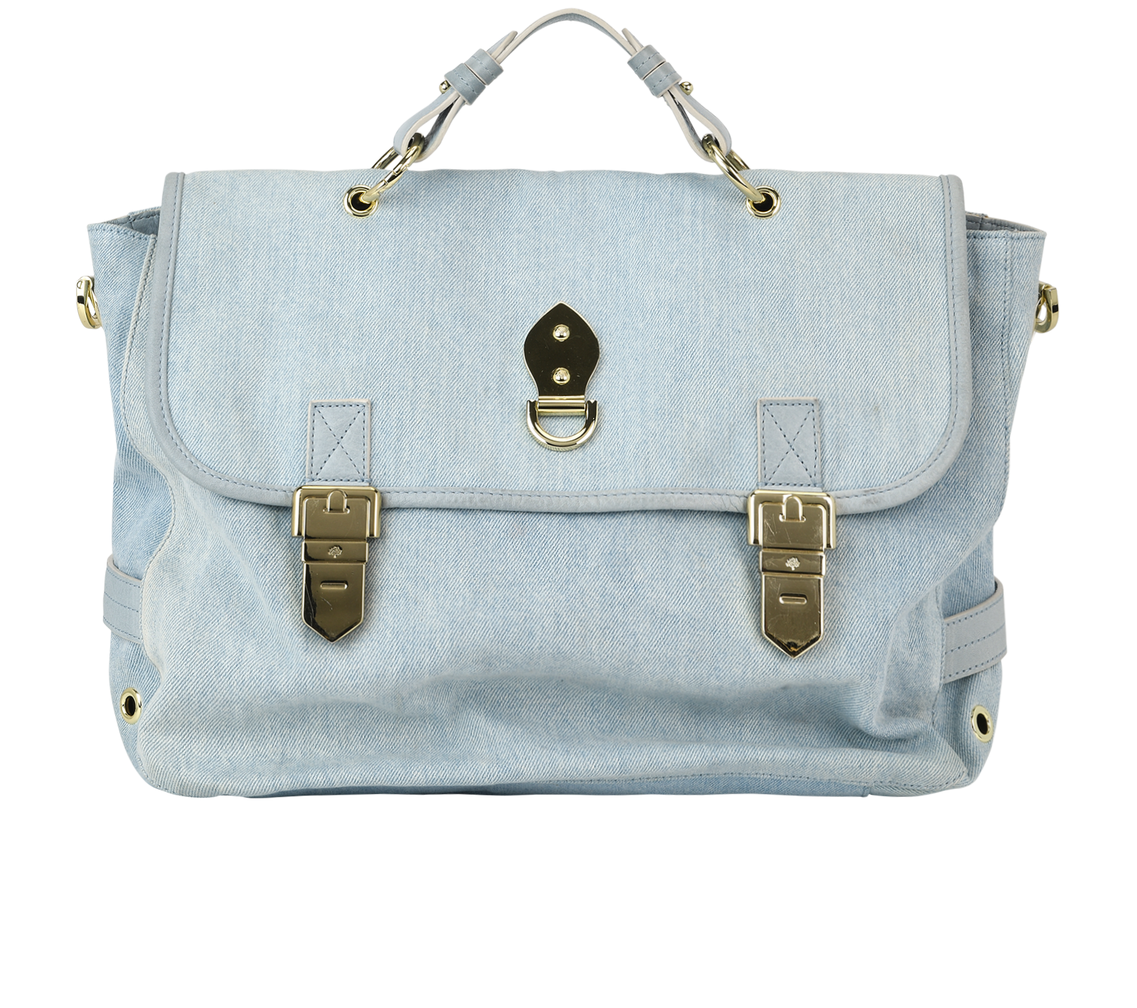 Tillie Denim Messenger, Mulberry Designer Exchange Buy Sell