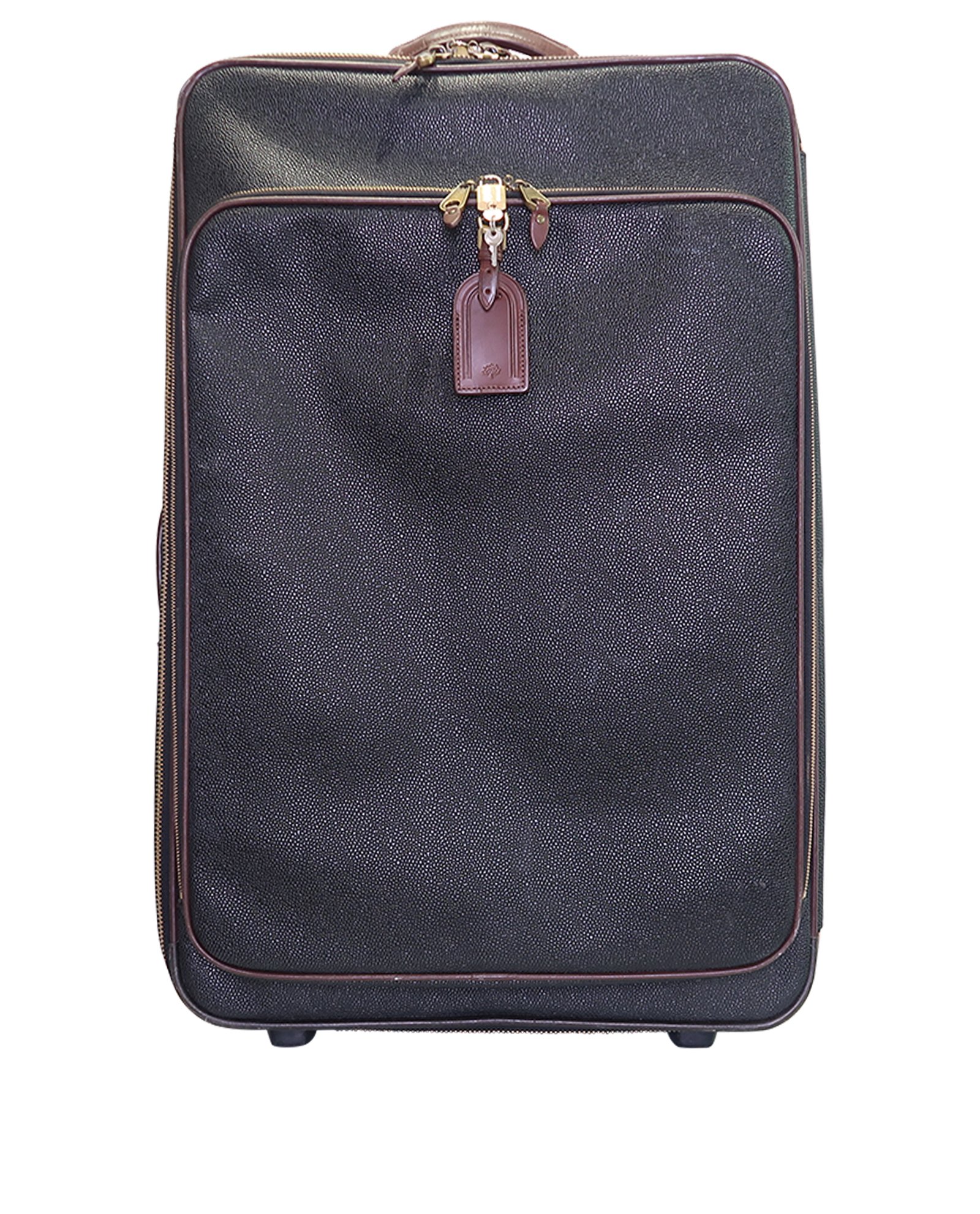 mulberry scotchgrain suitcase