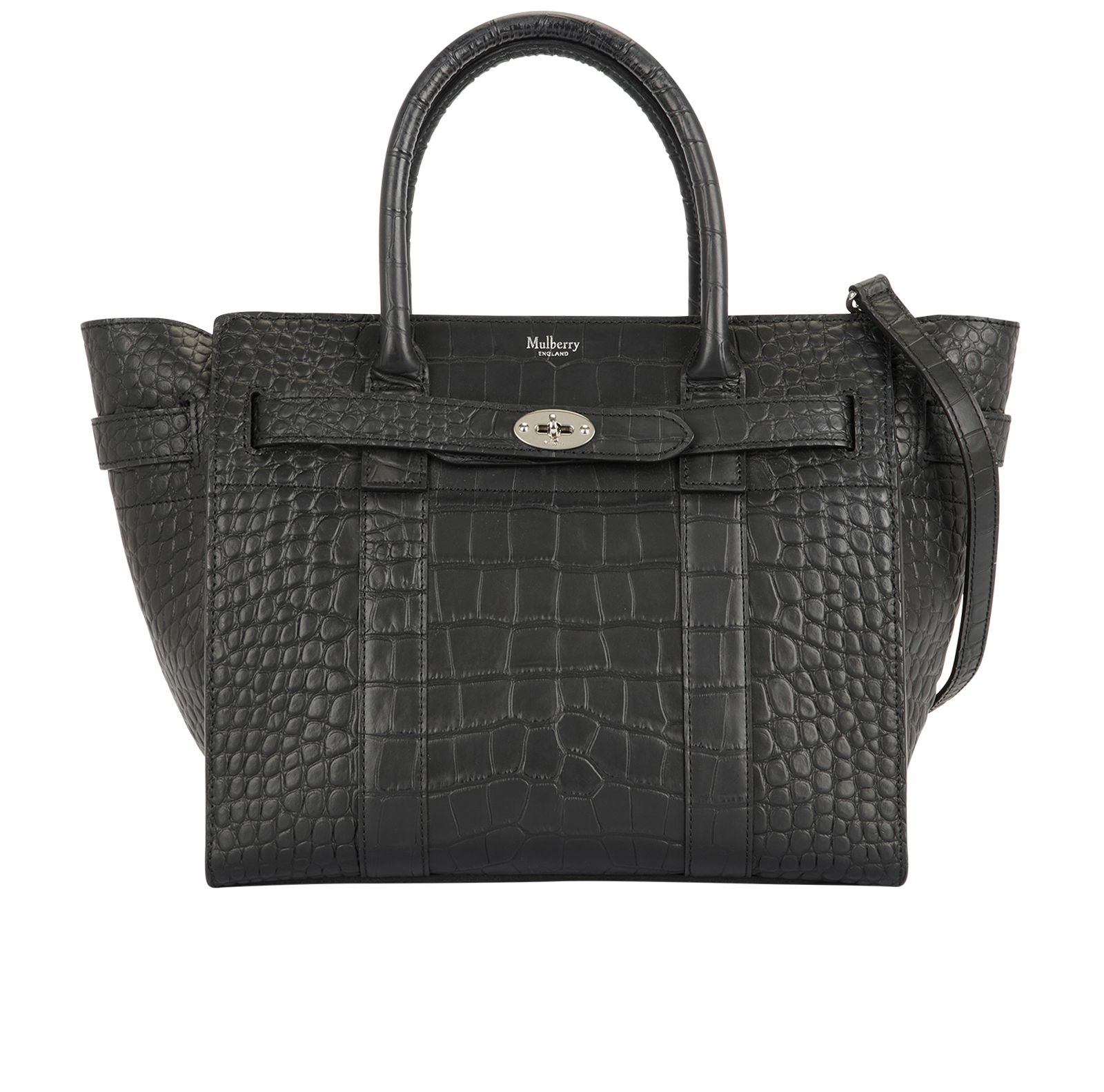 Mulberry Bayswater Tote Black Mulberry Leather Tote Bag Mulberry - Main Image