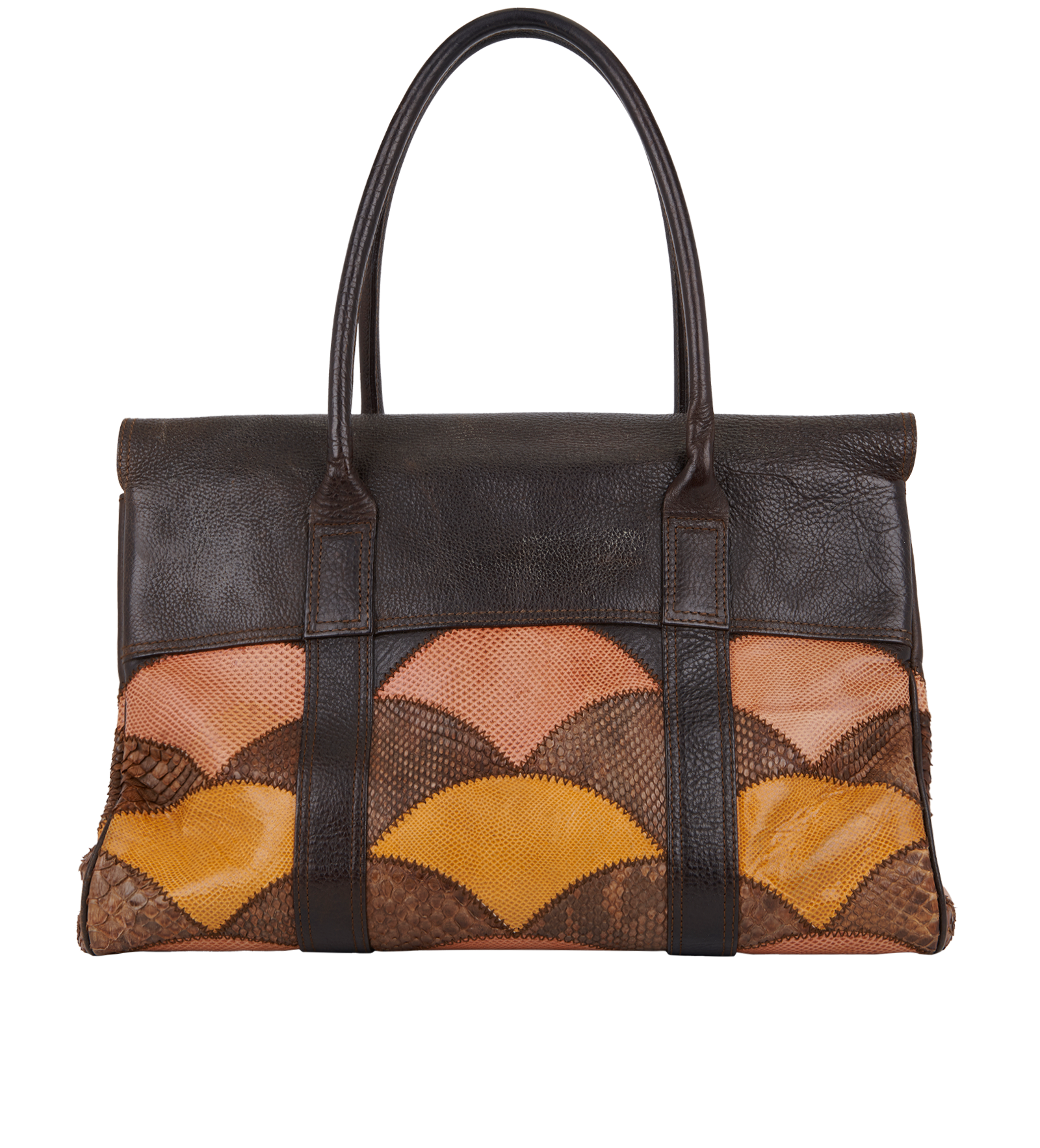 Mulberry Patchwork Snake Bayswater Shoulder, Mulberry Designer