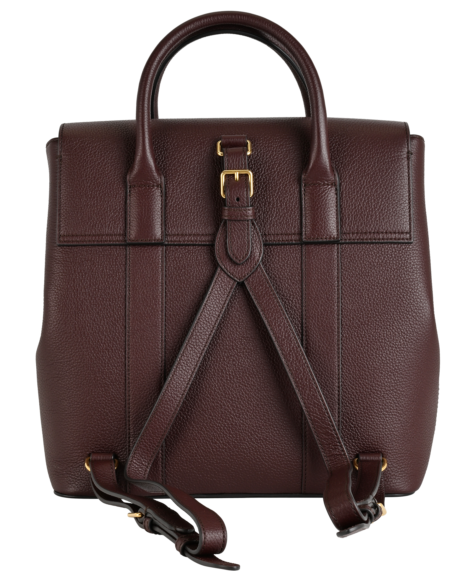 Mulberry Bayswater Backpack in oxblood color MULBERRY, a  main image 4
