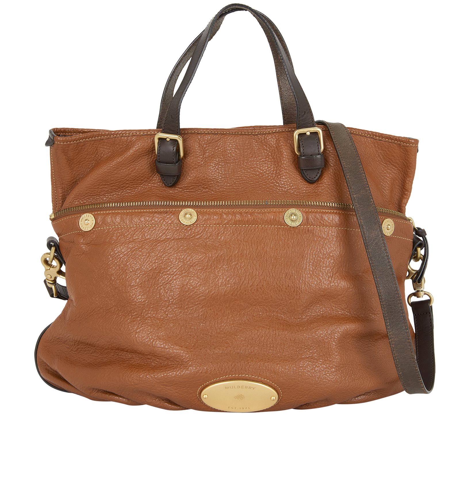 2way bag／brown 2 Way Bag