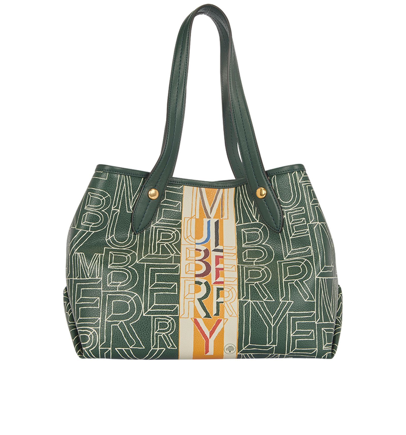 Typography Tote, Mulberry - Designer Exchange | Buy Sell Exchange