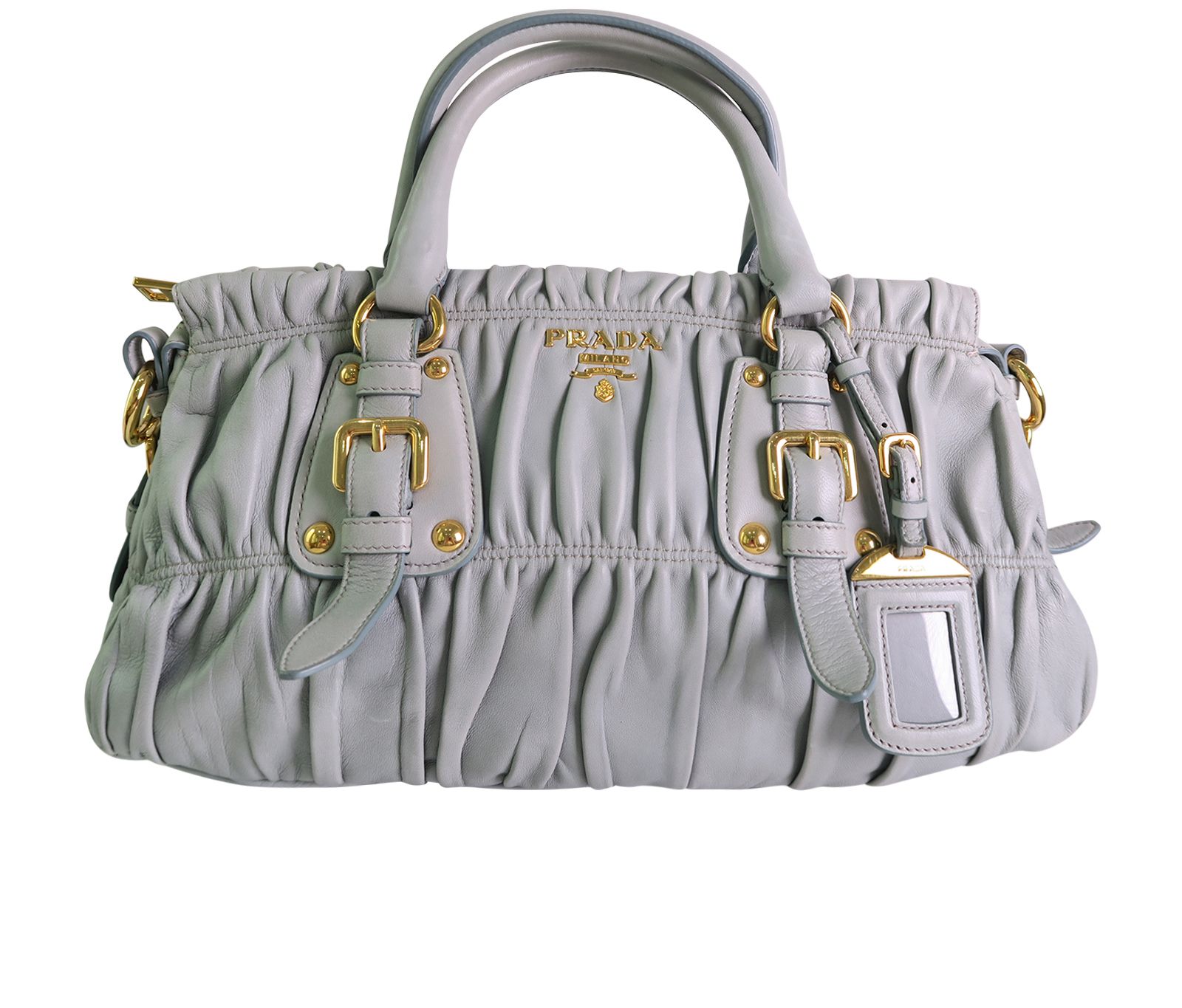 Gaufre Top Handle, Prada Designer Exchange Buy Sell Exchange