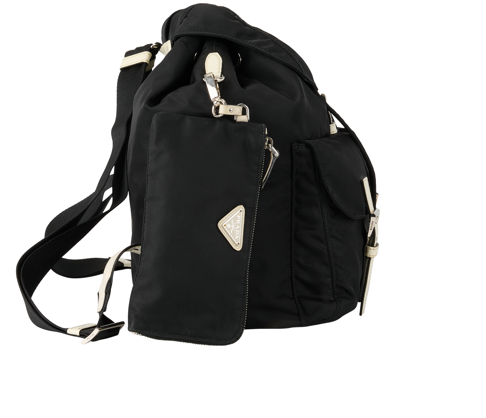 Pre-loved Logo-Plaque Backpack - £495