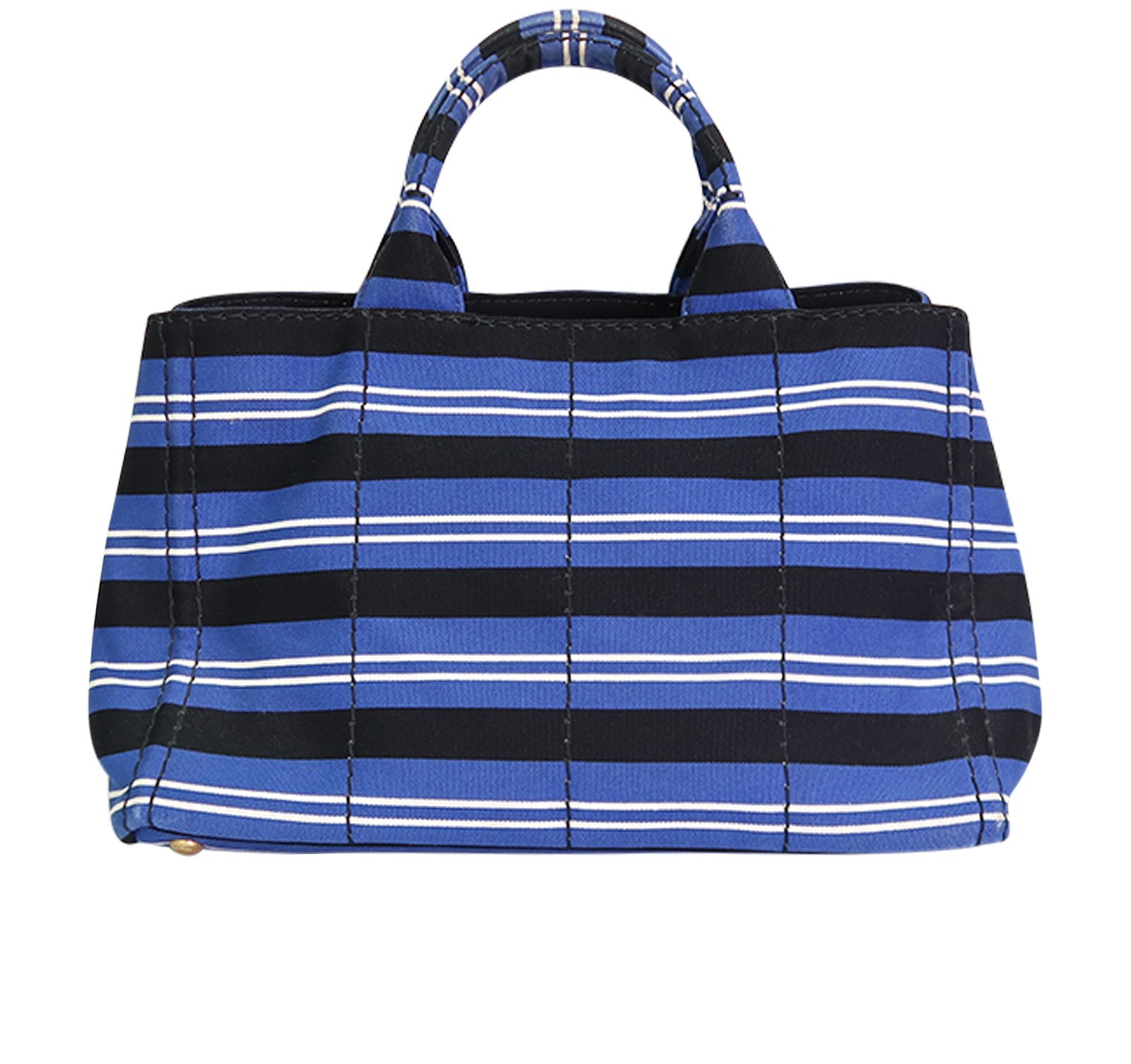 Canapa Stampata Righe Tote, Prada - Designer Exchange | Buy Sell 