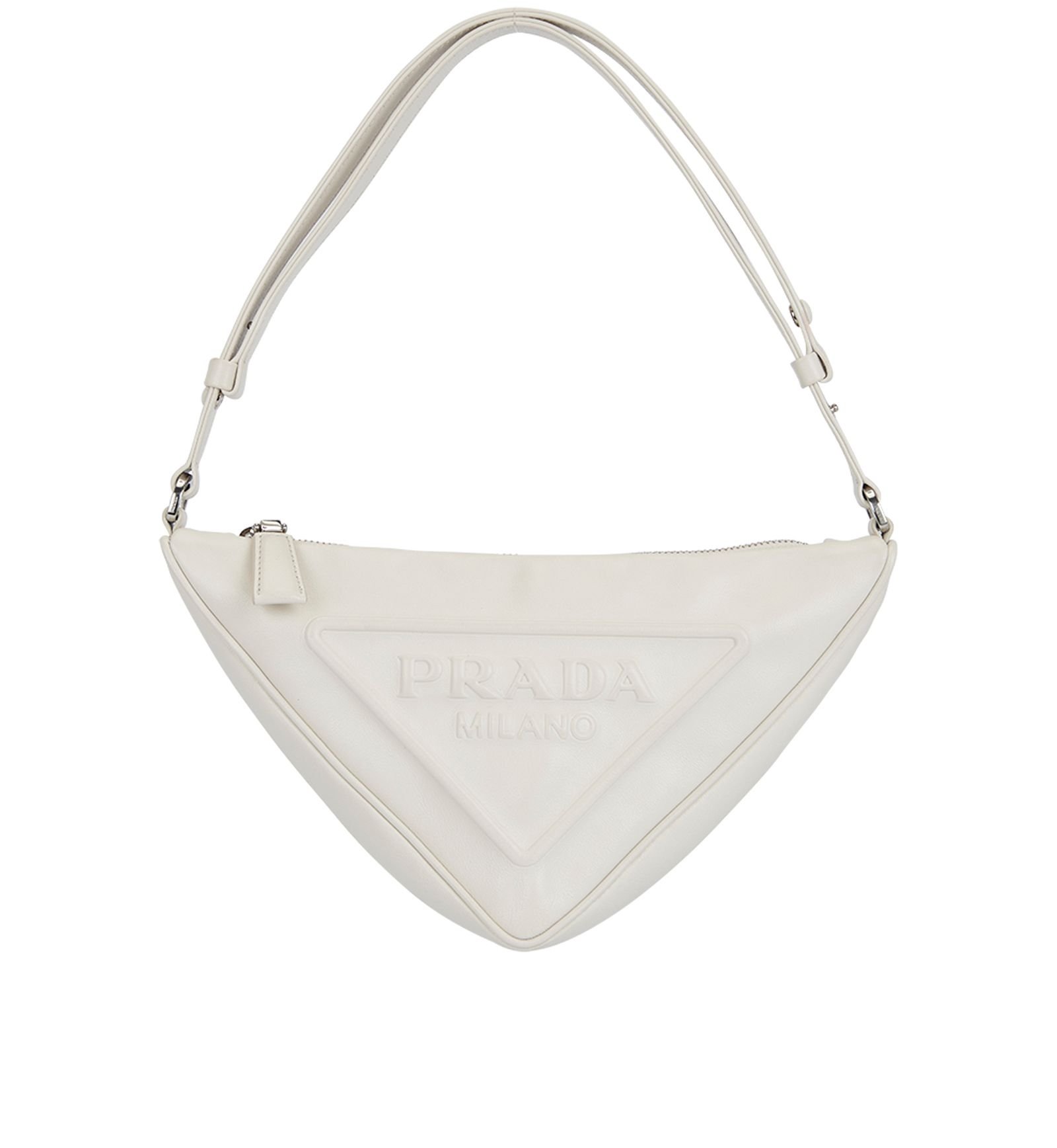 Prada Mini Triangle Logo Crossbody Bag