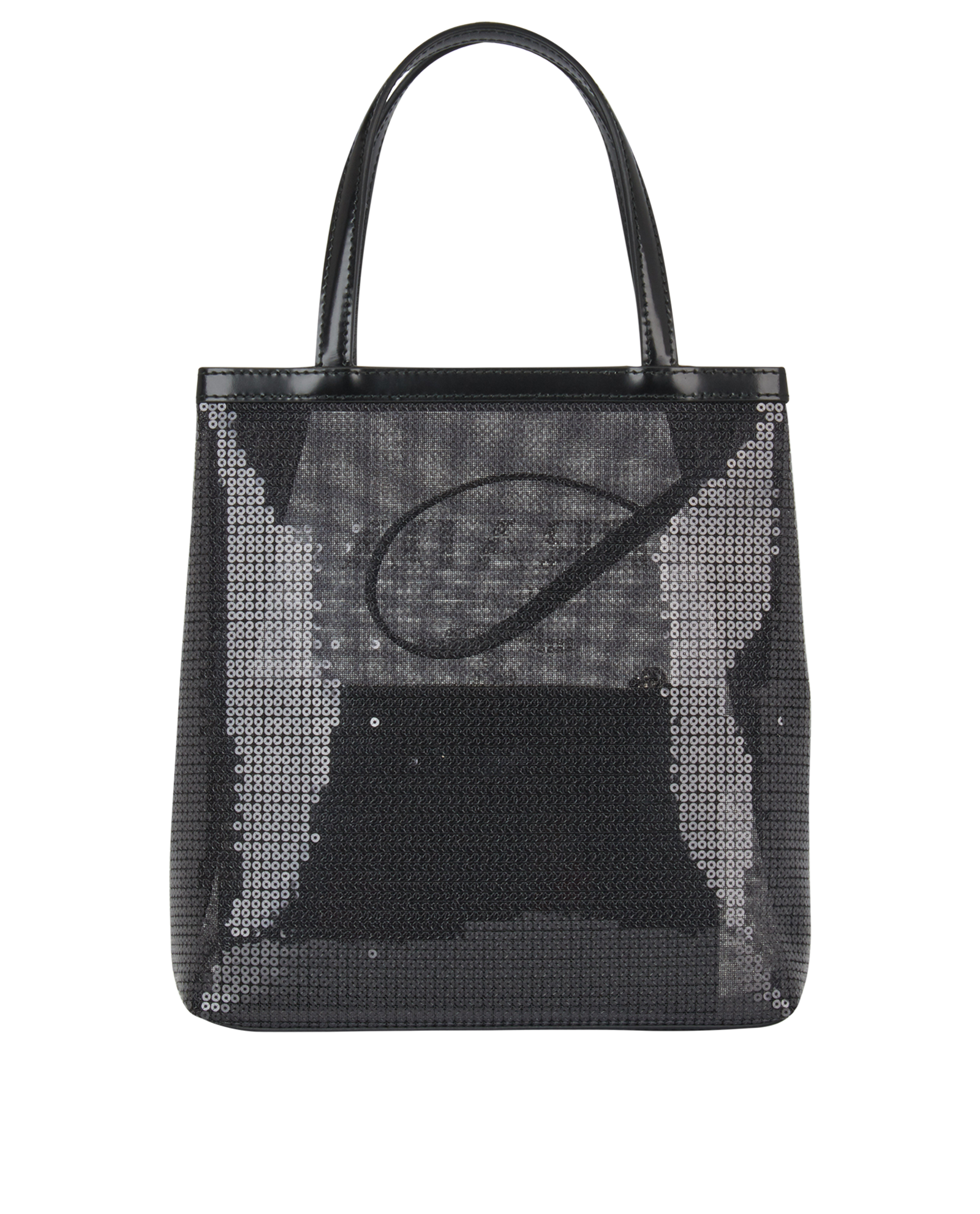 Logo Sequin Embellished Tote, Prada Designer Exchange Buy Sell