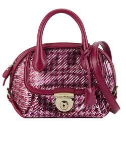 Small Sequined Fiamma, Salvatore Ferragamo Designer Exchange