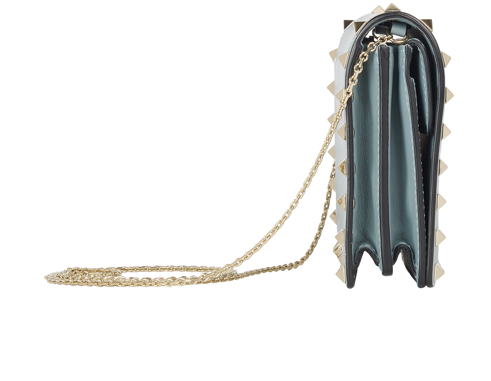 Pre-loved Valentino Rockstud Mini Chain Crossbody - £420