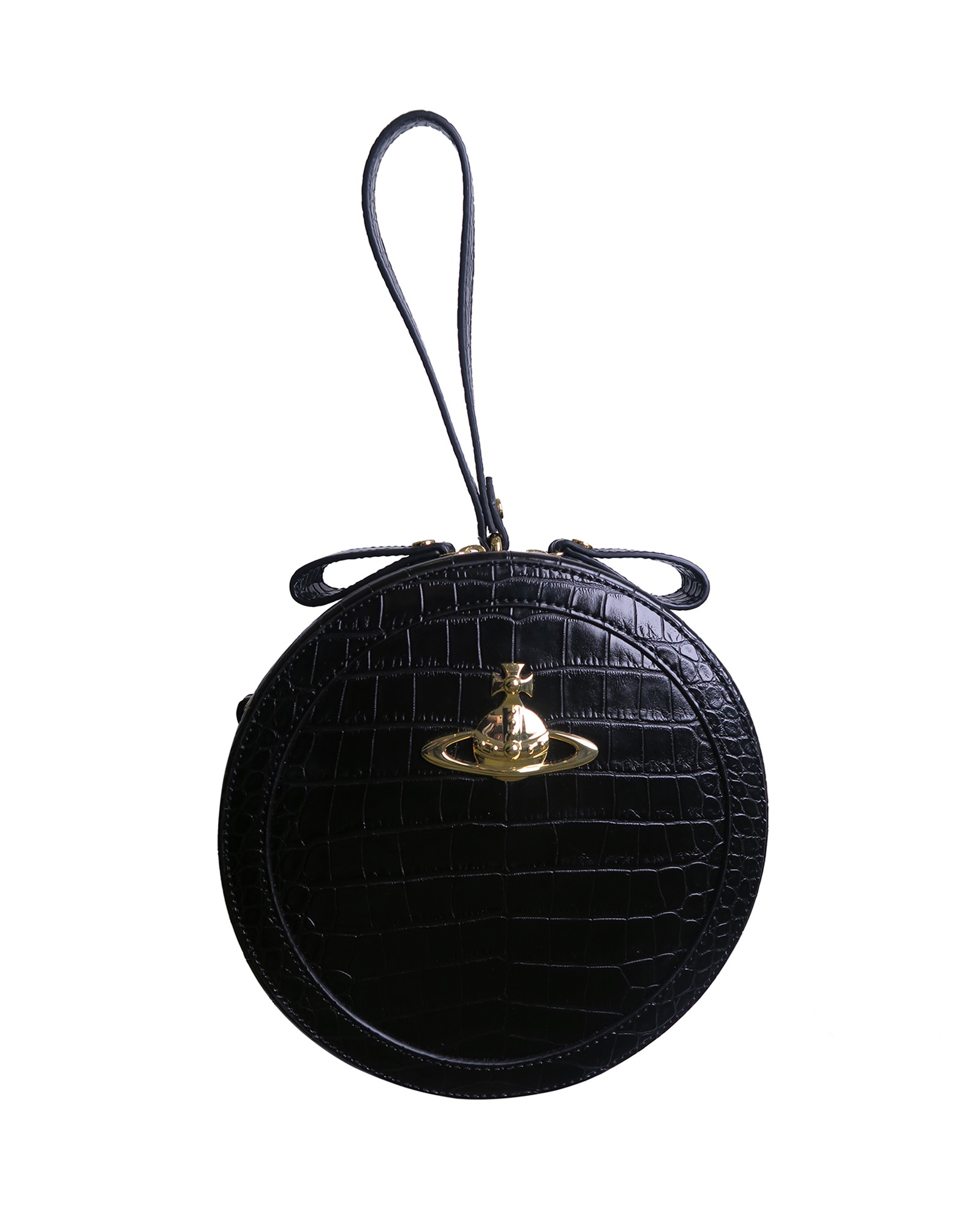Pre-loved Jungle Croc Drum Bag - £110