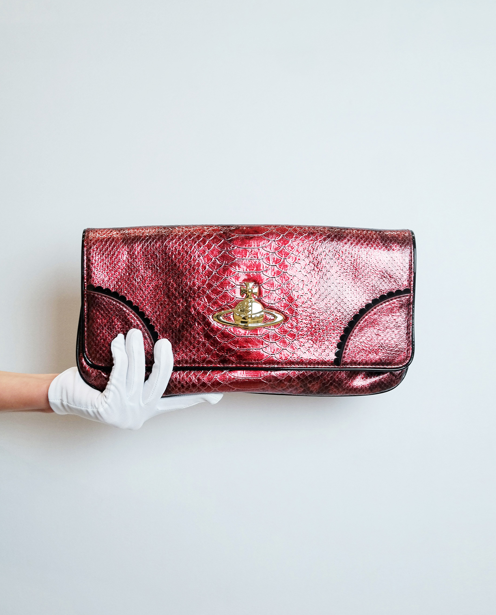 Clutch Bag Red Snake Skin Bag Yaraclutch Pink Snake Print Bags