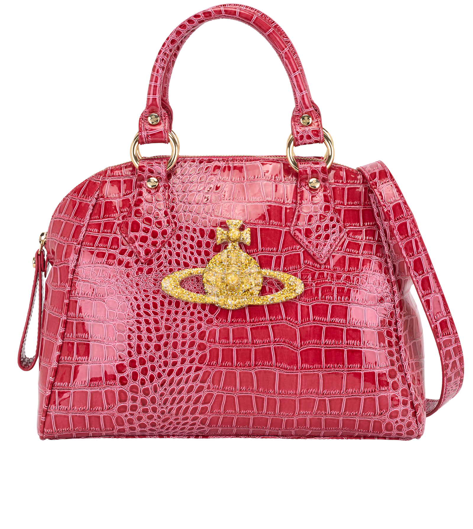 Pre-loved Croc Embossed Chancery - £130