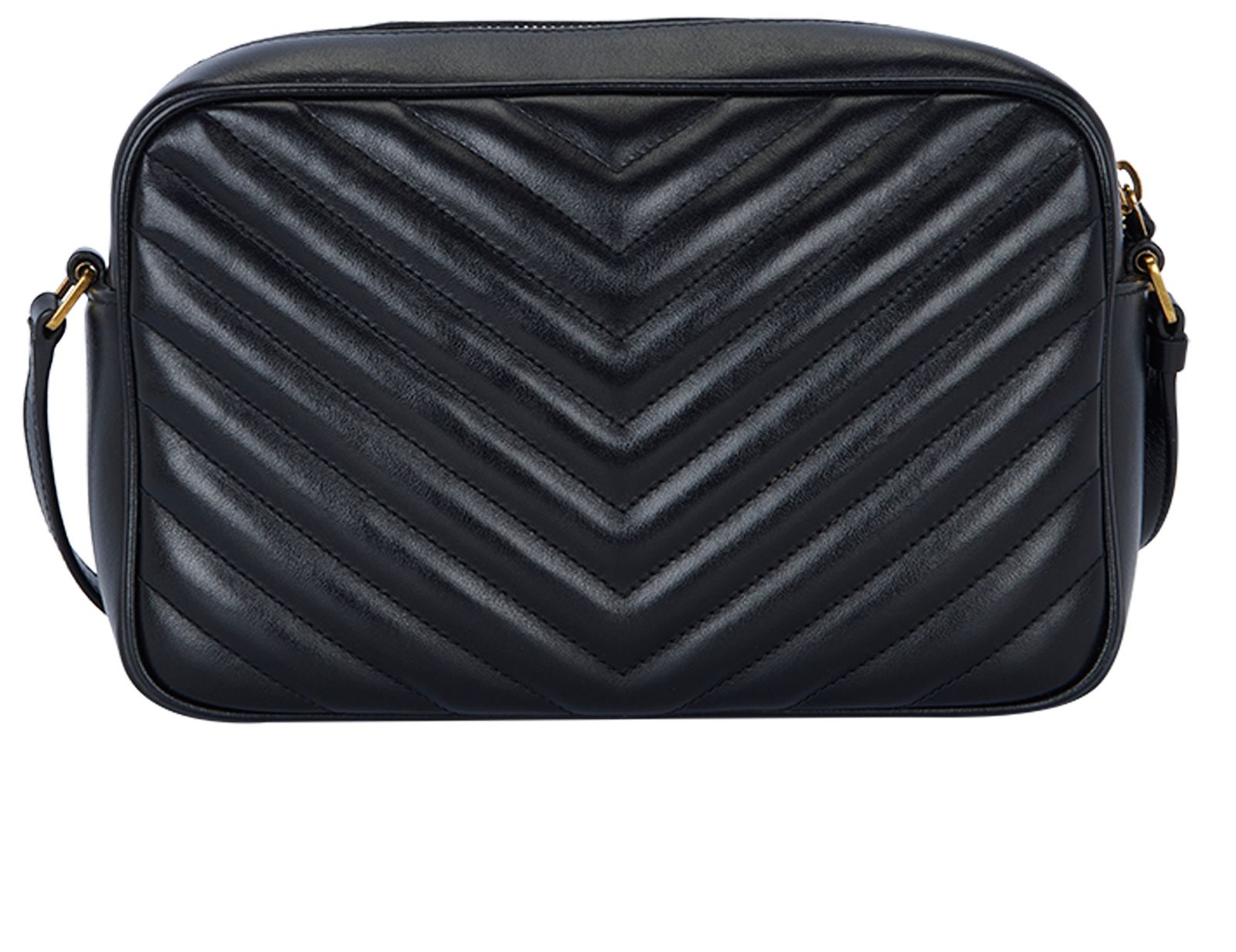 Yves Saint Laurent Lou Chevron Leather Camera Bag