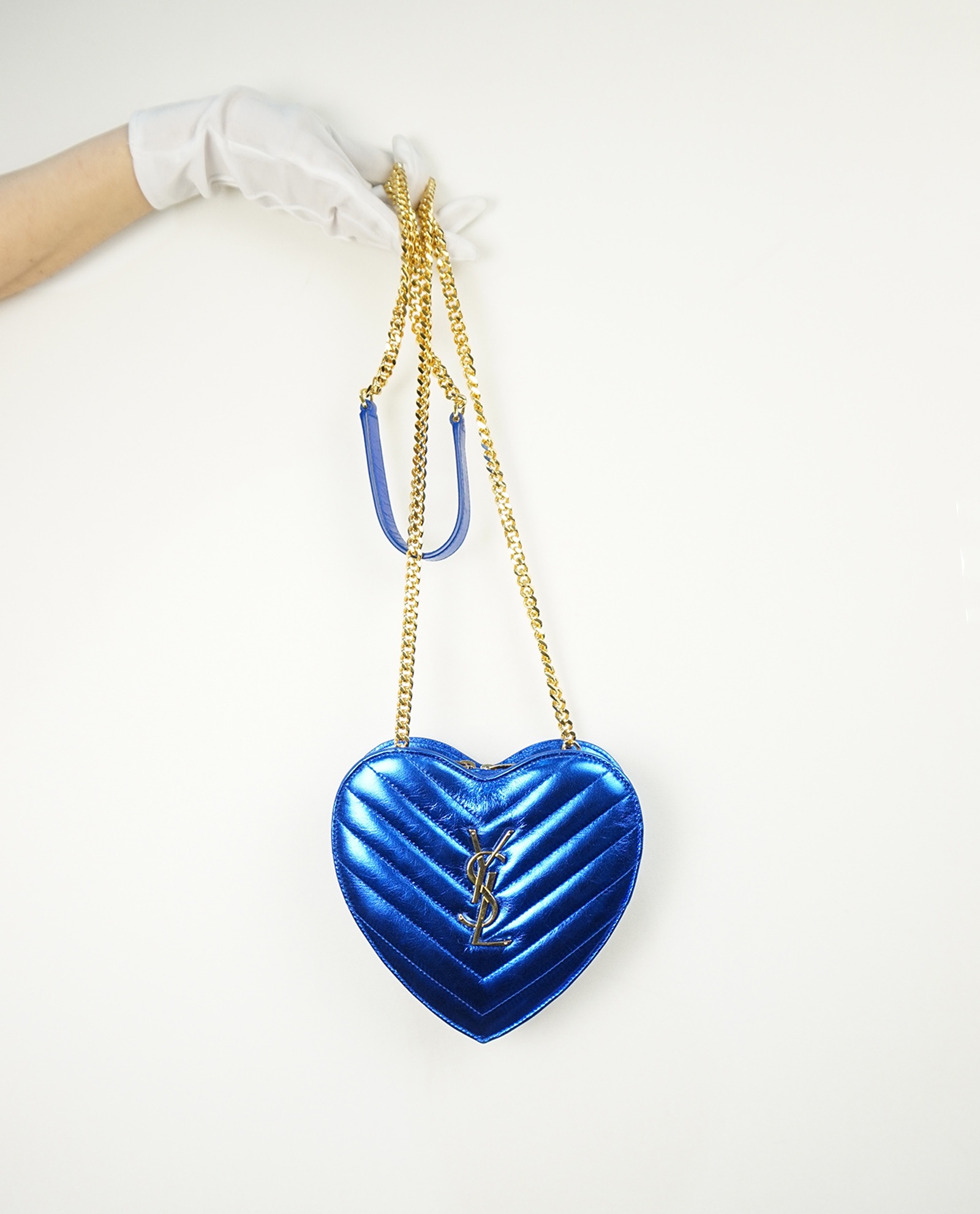 Love Heart Chain Bag, Saint Laurent/YSL - Designer Exchange