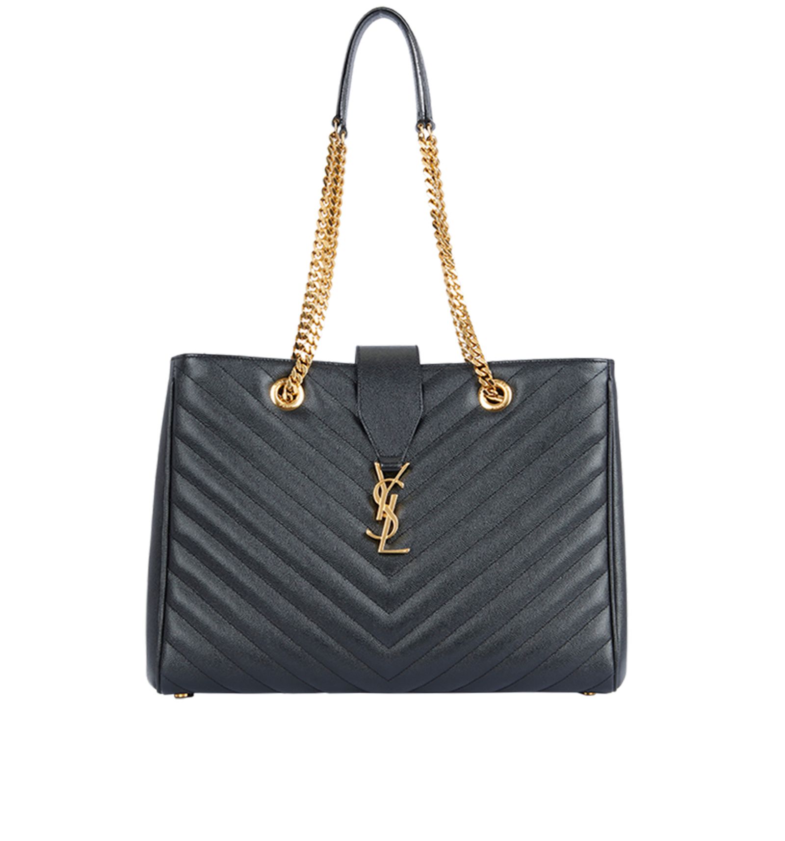 Yves Saint Laurent LOGO TOTE HAND BAGYves Saint Laurent Paris VII 