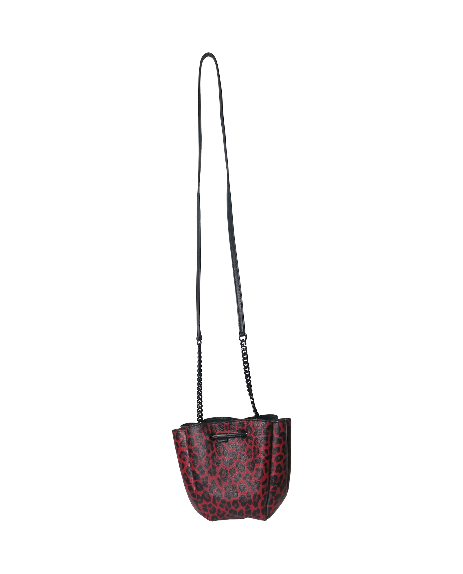 Yves Saint Laurent, Bags, Yves Saint Laurent Monogramme Bourse Mini  Embellished Leather Bucket Bag
