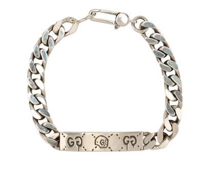 Gucci Ghost Bracelet, &pound;120, Jewellery, Silver, Sterling Silver, Front view