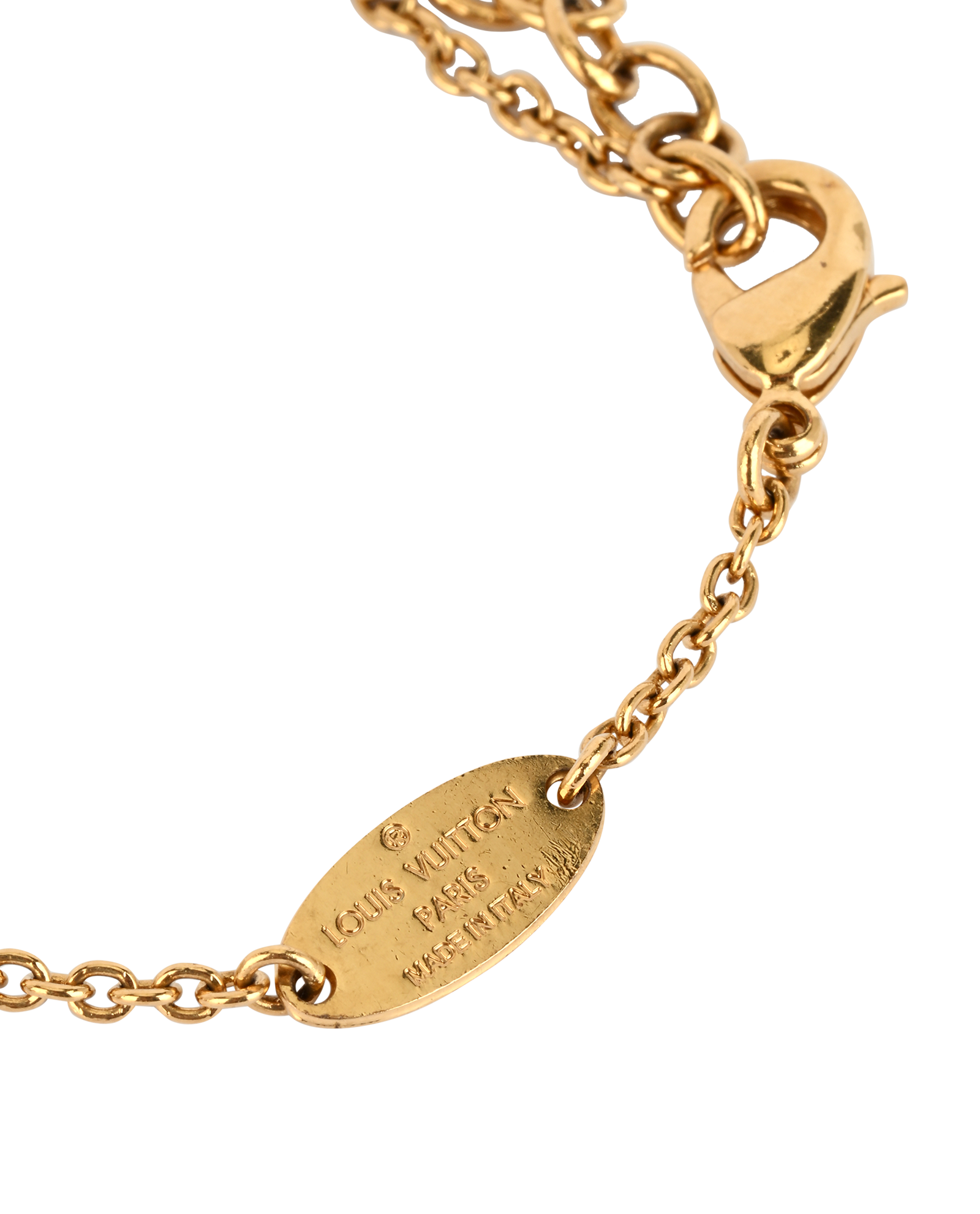 Louis Vuitton LV Floragram Bracelet, &pound;250, Jewellery, Gold, Brass, Other view