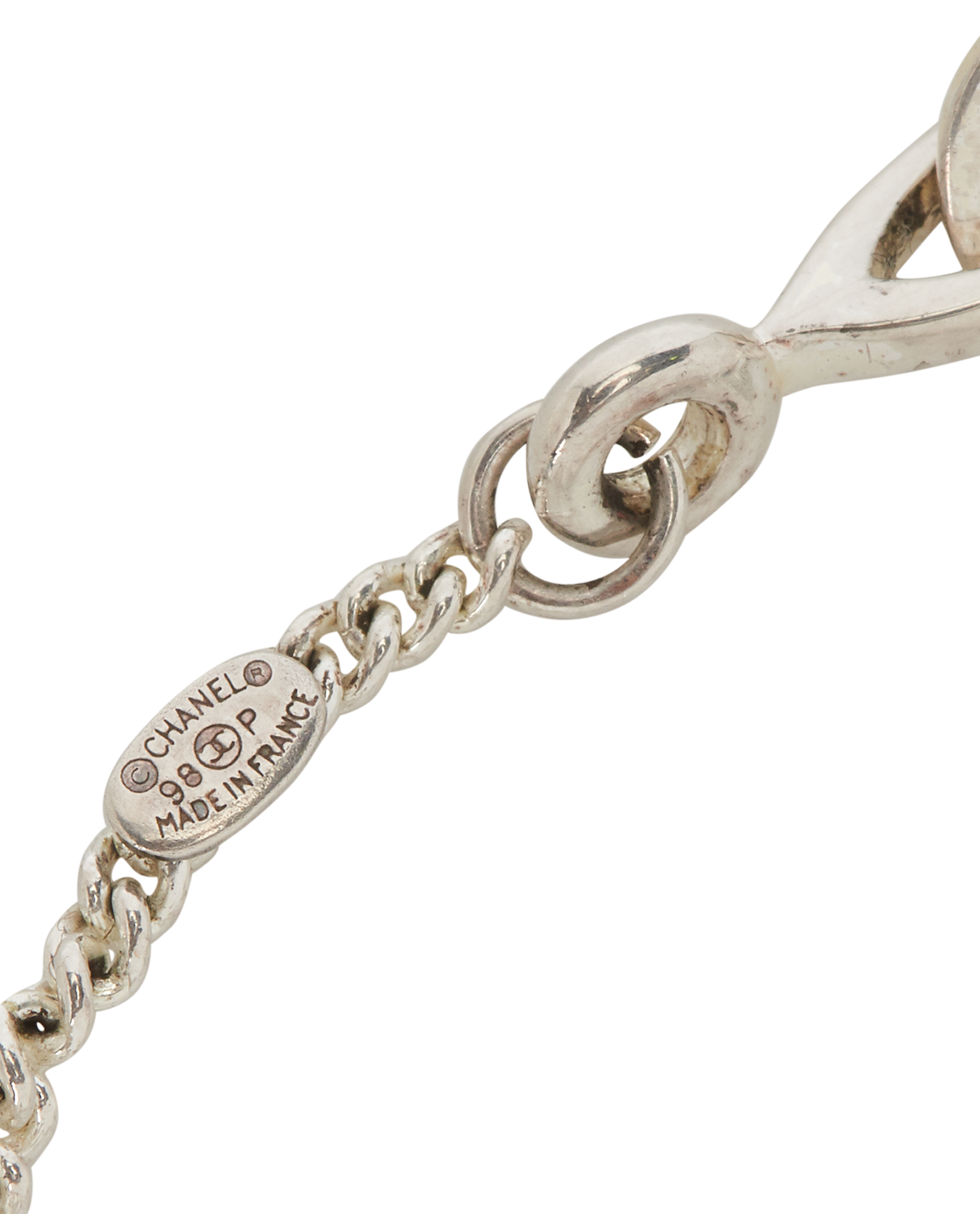 Chanel Beaded Chain Bracelet, &pound;350, Jewellery, Silver, Silver, Other view