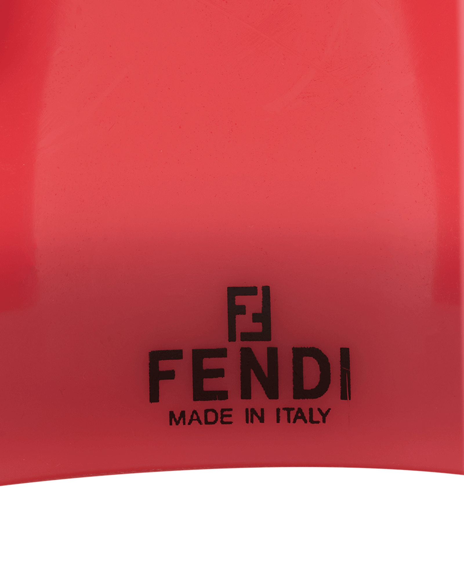 Fendi FF Cuff, &pound;150, Jewellery, Black/Pink, Acetate, Other view