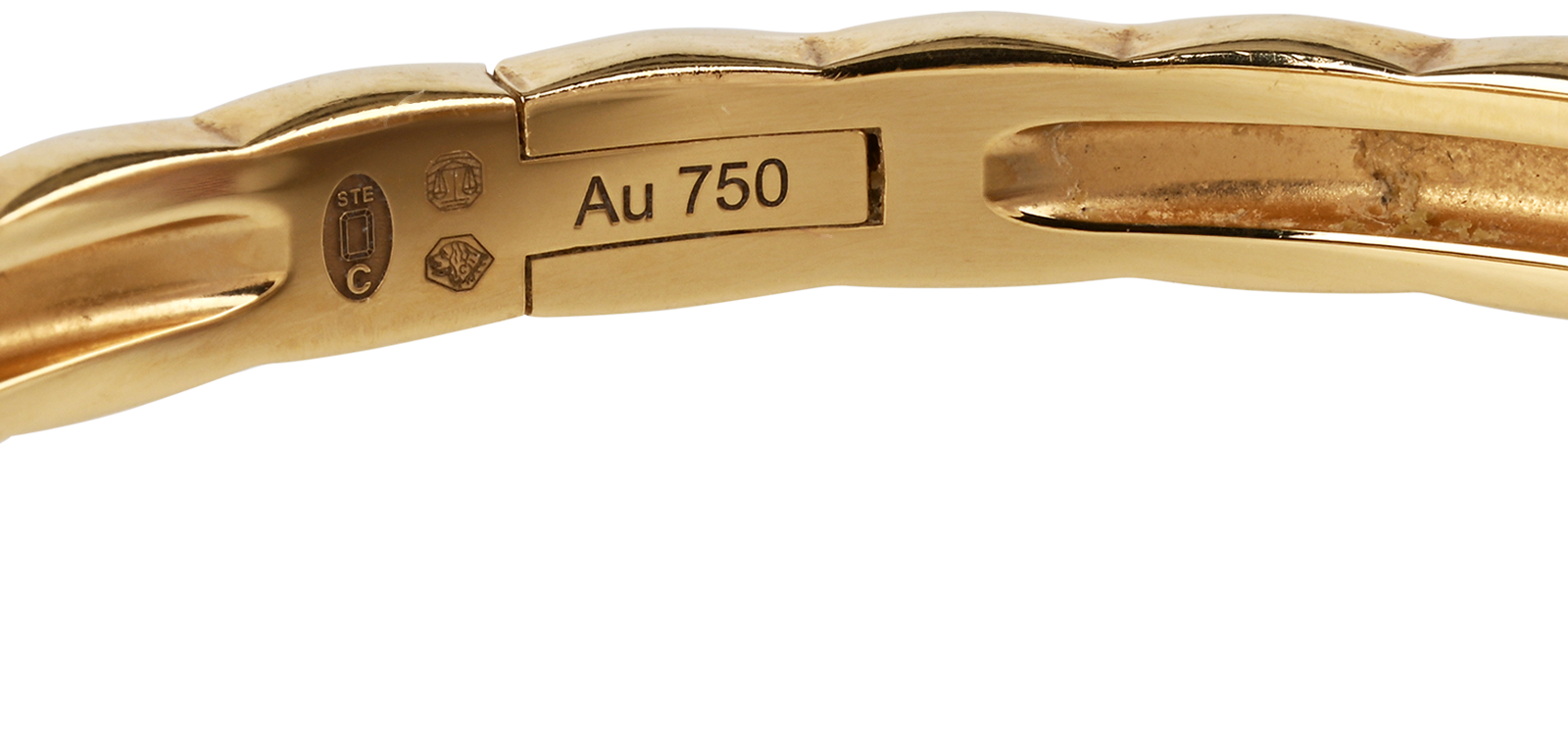 Chanel Coco Crush Mini Bangle, &pound;2,500, Jewellery, Gold, Yellow Gold, Other view