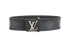 Louis Vuitton Slim Bracelet, &pound;120, Jewellery, Black, Canvas, Front view