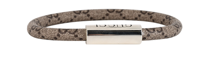 Gucci GG Bracelet, &pound;150, Jewellery, Beige, Canvas, Front view