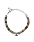 Louis Vuitton LV Beads Bracelet, &pound;250, Jewellery, Brown/Silver, Resin, Front view