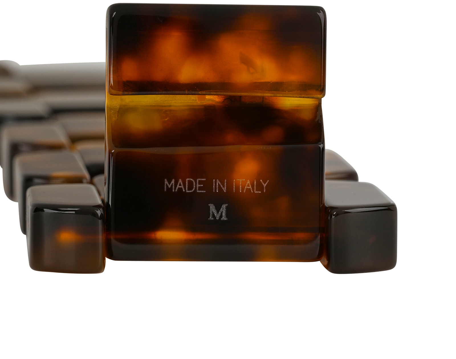 Prada Logo Bracelet, &pound;295, Jewellery, Brown, Acrylic Plastic, Other view