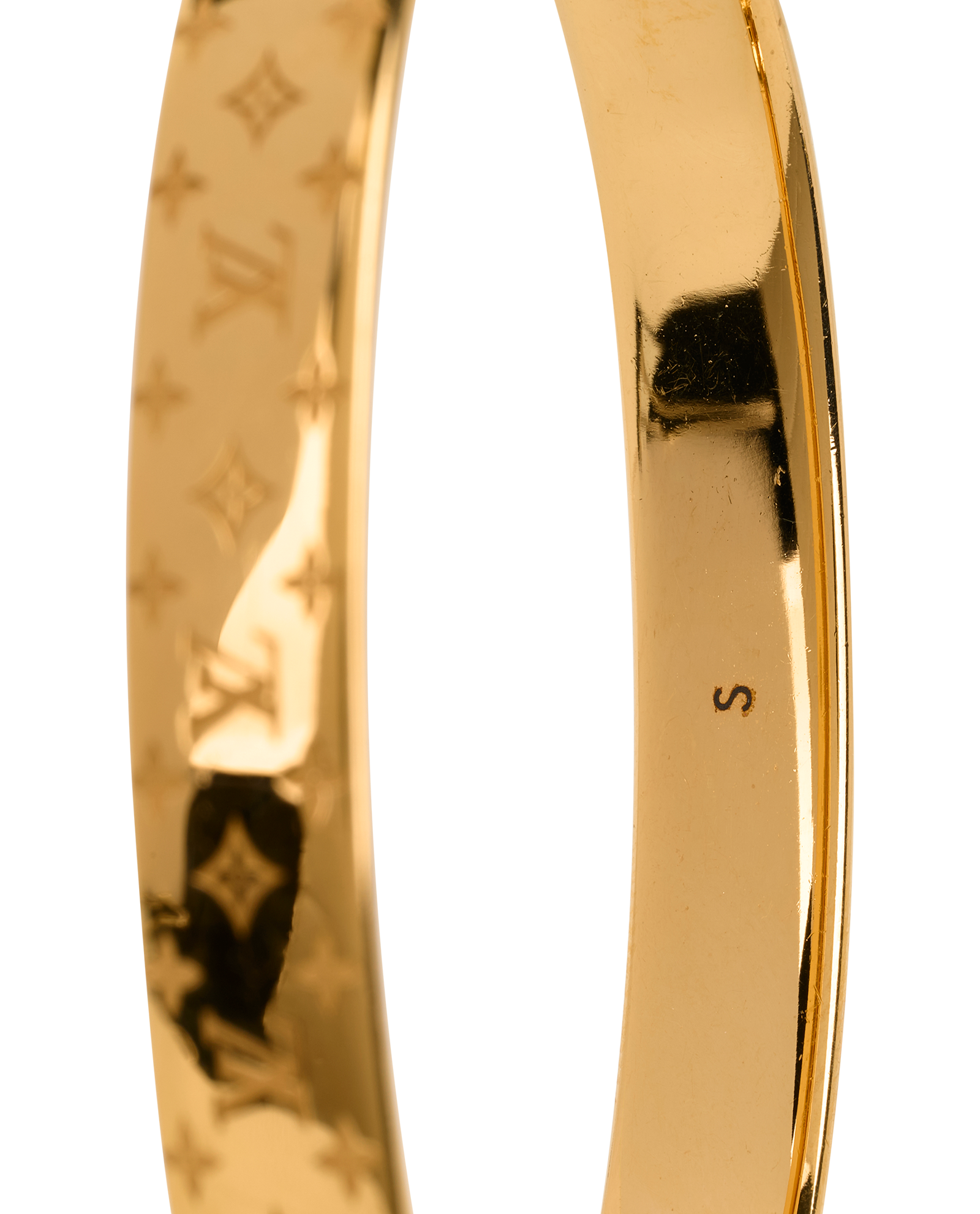 Louis Vuitton Monogram Bracelet, &pound;295, Jewellery, Gold, Brass, Other view