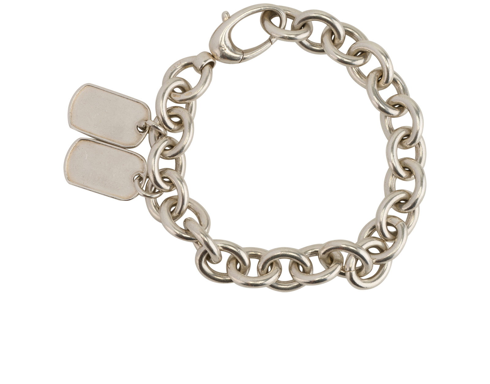 Gucci Charm Bracelet, &pound;160, Jewellery, Silver, Brass, Back view