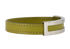 Hermes Pousse Pousse Bracelet, &pound;195, Jewellery, Green, Leather, Side view