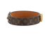Louis Vuitton Essential V Bracelet, &pound;140, Jewellery, Brown, Canvas, Side view