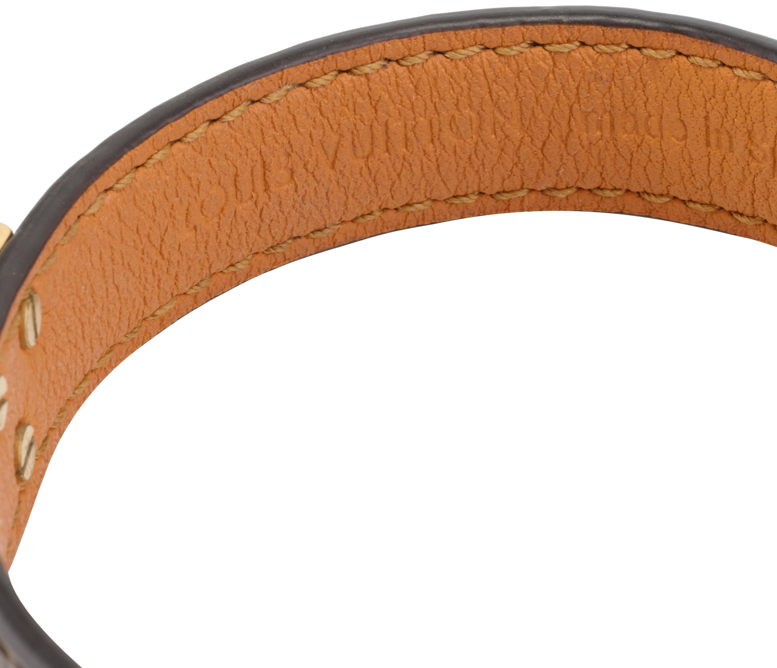 Louis Vuitton Essential V Bracelet, &pound;140, Jewellery, Brown, Canvas, Other view