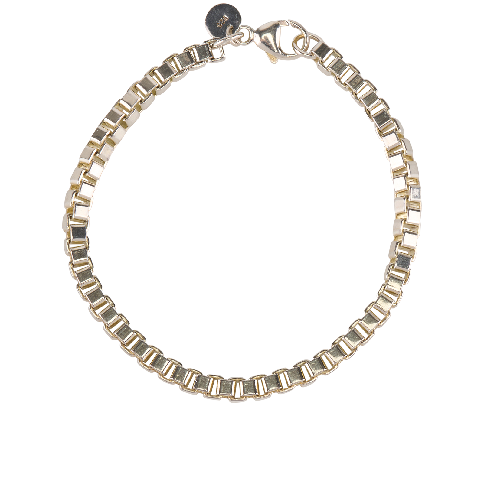 Tiffany & Co Venetian Link Bracelet, &pound;195, Jewellery, Silver, Sterling Silver, Back view