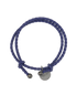 Bottega Veneta Braided Bracelet, &pound;150, Jewellery, Purple, Leather, Front view