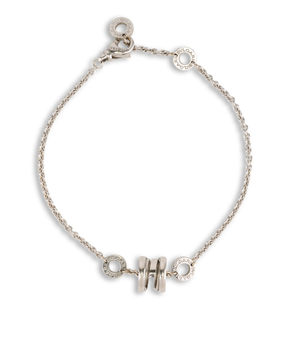 Bvlgari B.Zero1 Element Bracelet, &pound;1,100, Jewellery, Silver, White Gold, Front view