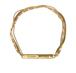 Bottega Veneta 3 Strand Bracelet, Silver 925/Gold Plated, DB/B, 2*