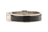 Hermes Charniere Hinged Bangle, &pound;195, Jewellery, Black, Brass, Bottom view