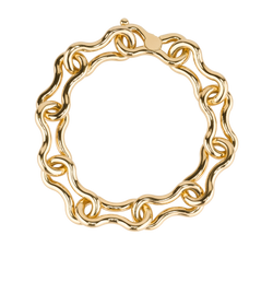 Bottega Veneta Nest Chain Bracelet, Silver925, Gold, MII, B/DB, 4*